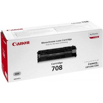 Canon 708 black 0266B002 - originální