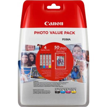 Canon CLI-571XL CMYK multipack 0332C005 - originální