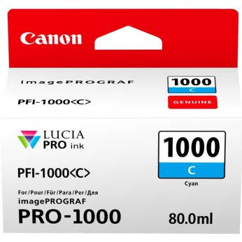 Canon PFI-1000C Cyan 0547C001 - originální