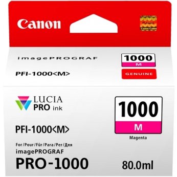 Canon PFI-1000M Magenta 0548C001 - originální