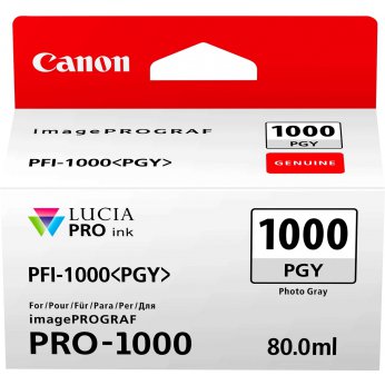 Canon PFI-1000PGY Photo Gray 0553C001 - originální