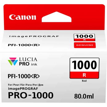 Canon PFI-1000R Red 0554C001 - originální