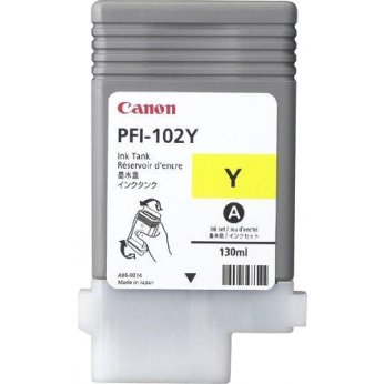 Canon PFI-102Y Yellow 0898B001 - originální