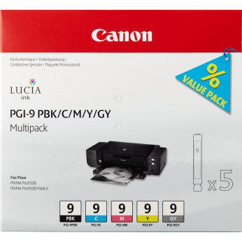 Canon PGI-9 PBK/C/M/Y/GY multipack 1034B013 - originální