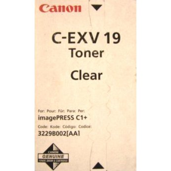 Canon C-EXV 19 clear (3229B002) - originální