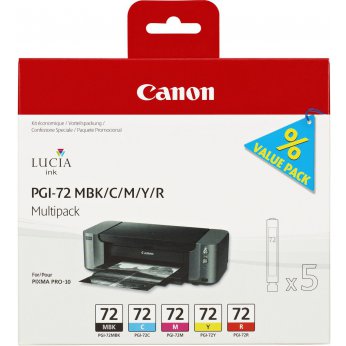 Canon PGI-72 PBK/GY/PM/PC/CO multipack 6403B007 - originální