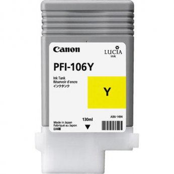 Canon PFI-106Y Yellow 6624B001 - originální