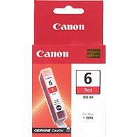 Canon BCI-6R red 8891A002 - originální