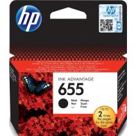 HP 655 black CZ109AE - originální