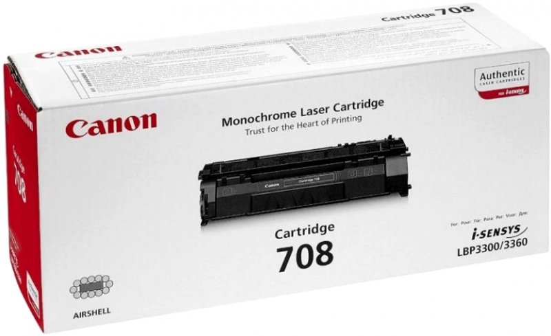 Canon 708 black 0266B002 - originální