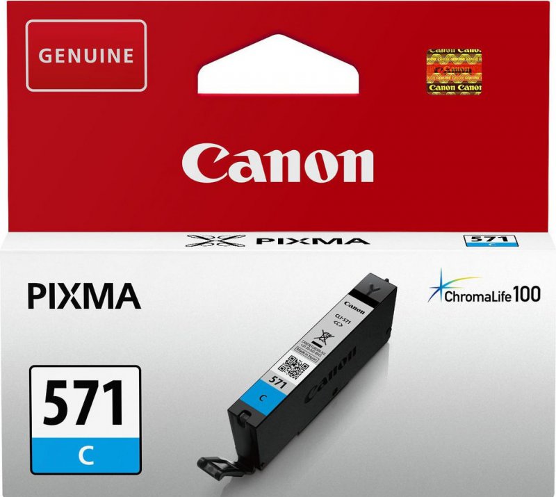 Canon CLI-571C cyan 0386C001 - originální