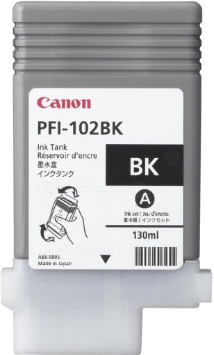 Canon PFI-102BK Black 0895B001 - originální