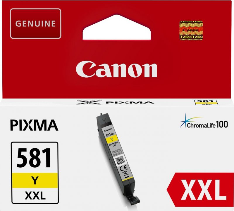 Canon CLI-581XXL Y yellow 1997C001 - originální