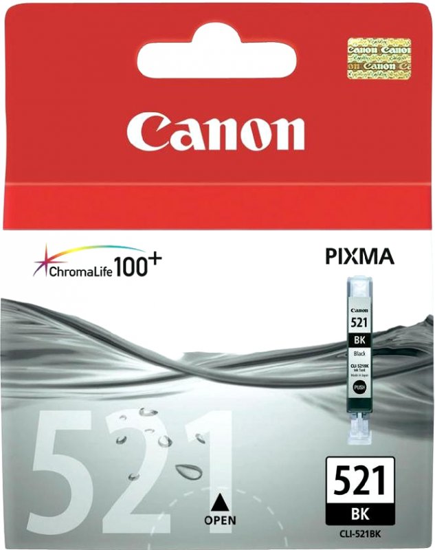 Canon CLI-521BK black 2933B001 - originální