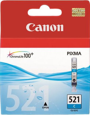 Canon CLI-521C cyan 2934B001 - originální