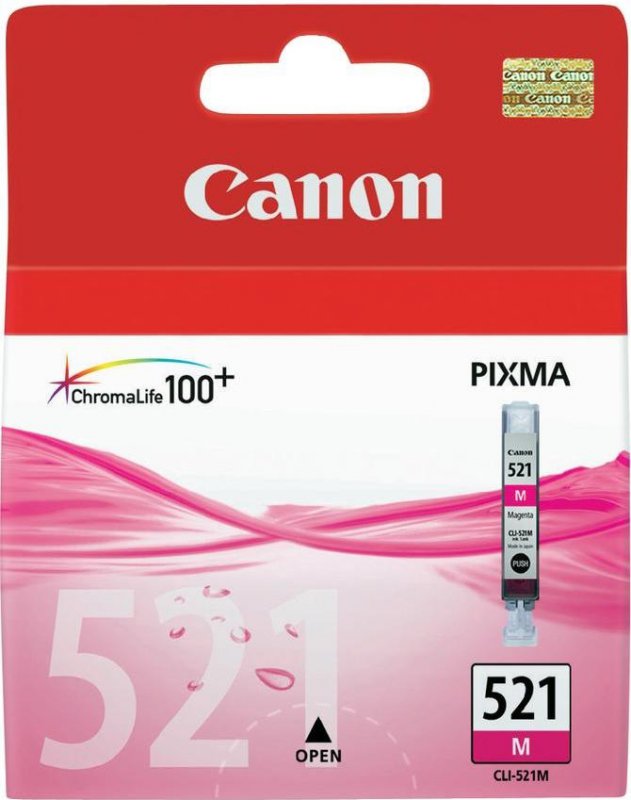 Canon CLI-521M magenta 2935B001 - originální