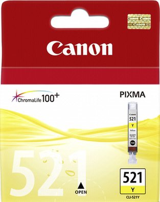 Canon CLI-521Y yellow 2936B001 - originální