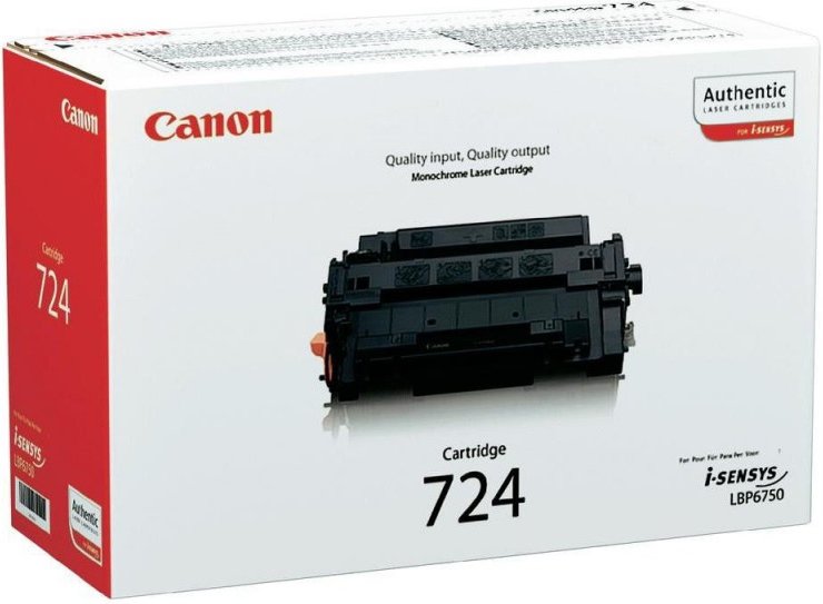 Canon 724 black 3481B002 - originální