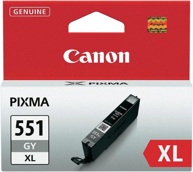Canon CLI-551XL GY grey 6447B001 - originální