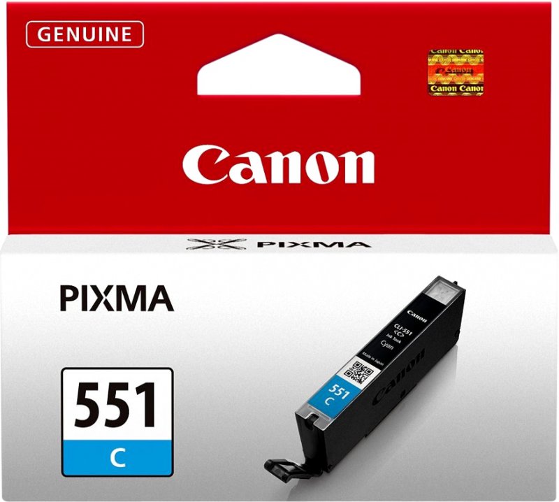 Canon CLI-551C cyan 6509B001 - originální