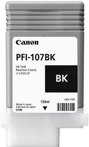Canon PFI-107BK Black 6705B001 - originální
