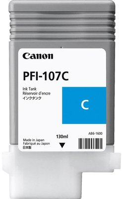 Canon PFI-107C Cyan 6706B001 - originální