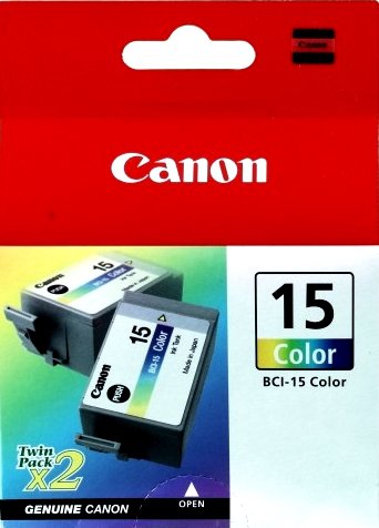Canon BCI-15CL color twinpack 8191A002 - originální