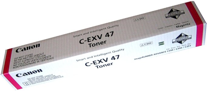 Toner magenta purpurový Canon C-EXV 47 M  - originální