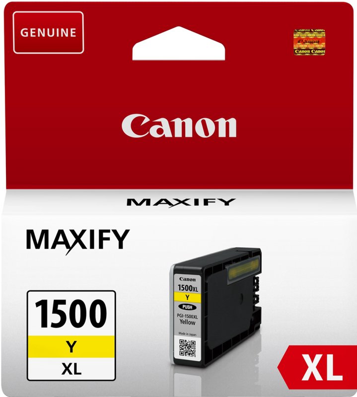 Canon PGI-1500XL Y yellow 9195B001 - originální