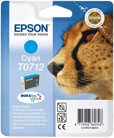 Epson C13T071240 cyan - originální