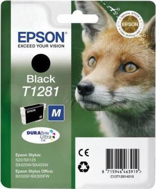 Epson C13T128140 black - originální