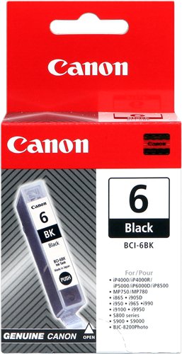 Canon BCI-6BK black 4705A002 - originální