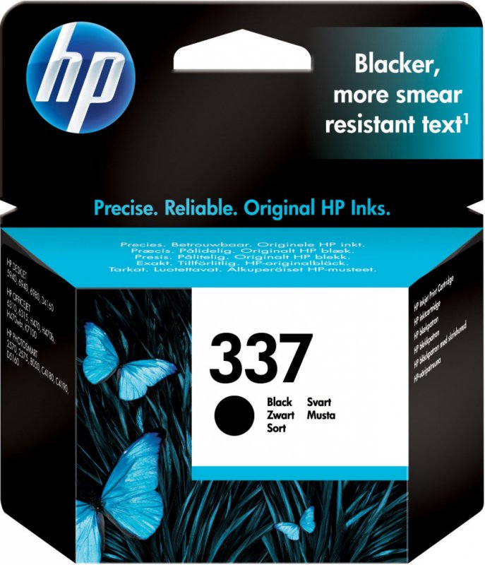 HP 337 black C9364E - originální
