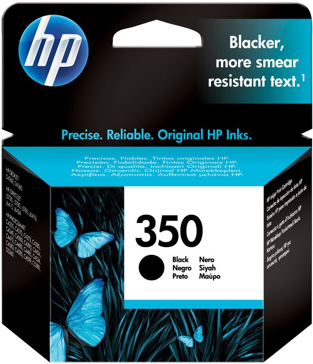 HP 350 black CB335E - originální