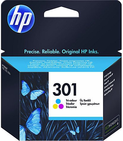 HP 301 color CH562E - originální