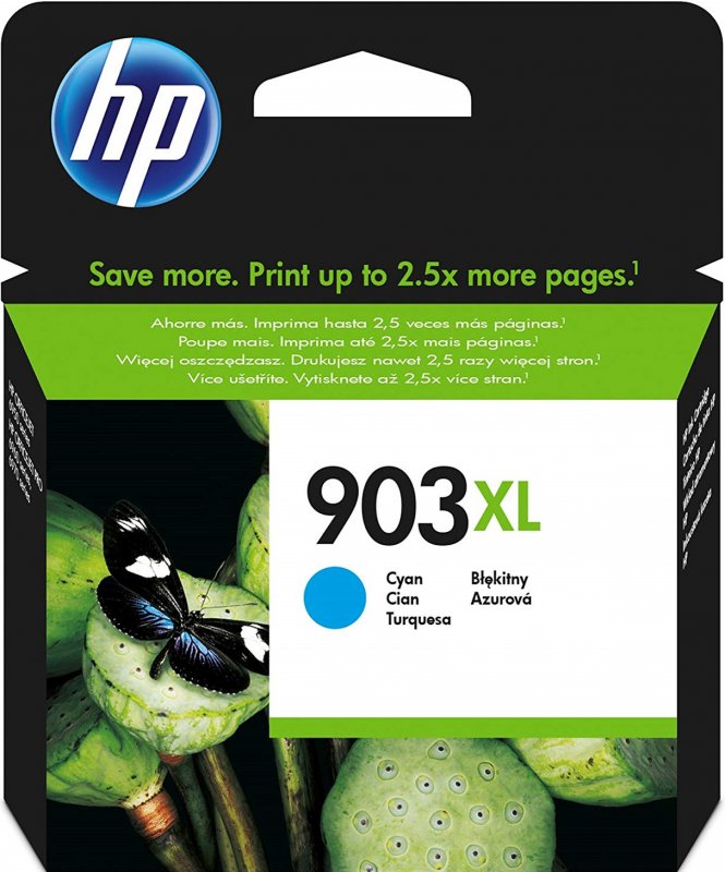 HP 903XL cyan T6M03AE - originální