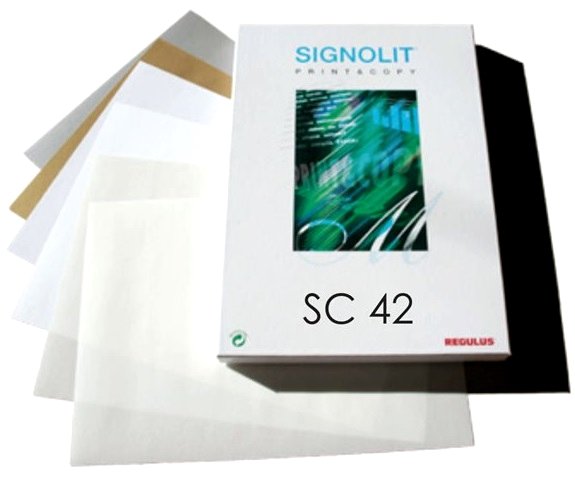 Fólie Signolit SC 42 samolepící čirá - A3 40 listů
