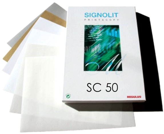 Fólie Signolit SC 50 samolepící stříbrná - A3 40 listů